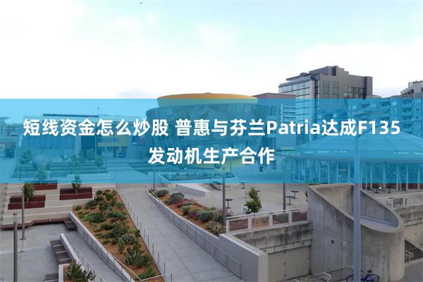 短线资金怎么炒股 普惠与芬兰Patria达成F135发动机生产合作