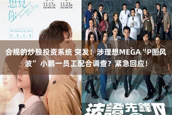 合规的炒股投资系统 突发！涉理想MEGA“P图风波” 小鹏一员工配合调查？紧急回应！