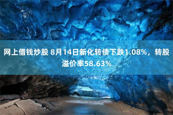 网上借钱炒股 8月14日新化转债下跌1.08%，转股溢价率58.63%