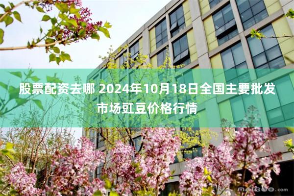 股票配资去哪 2024年10月18日全国主要批发市场豇豆价格行情